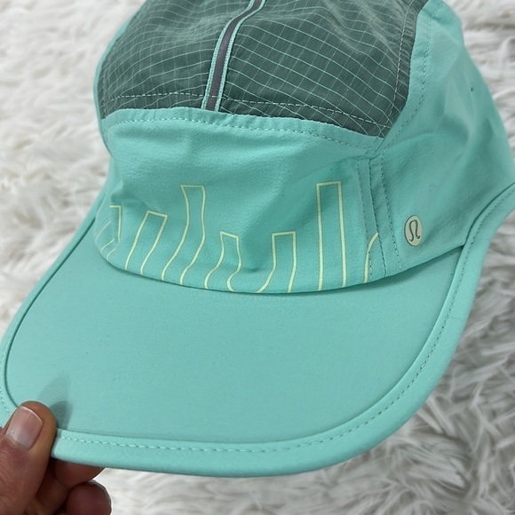 NWT Lululemon Drawcord Hiking Cap Wild Mint / Dewey main image 4